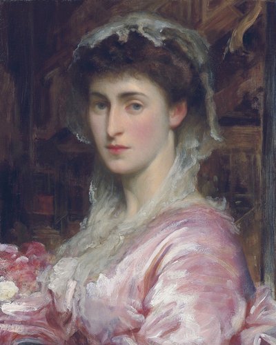 Mrs. Henry Evans Gordon von Frederic Leighton